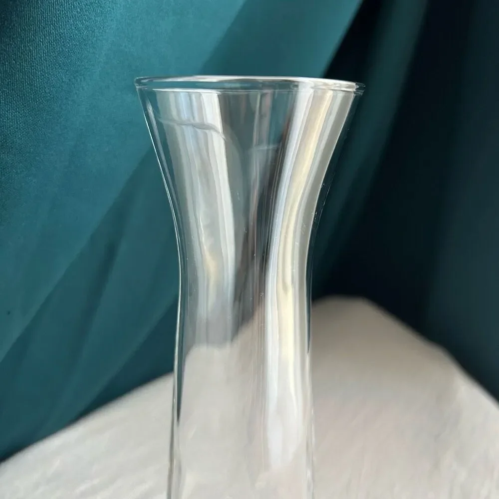 Italian Bormioli Rocco Classic Pale Pink Bud Vase